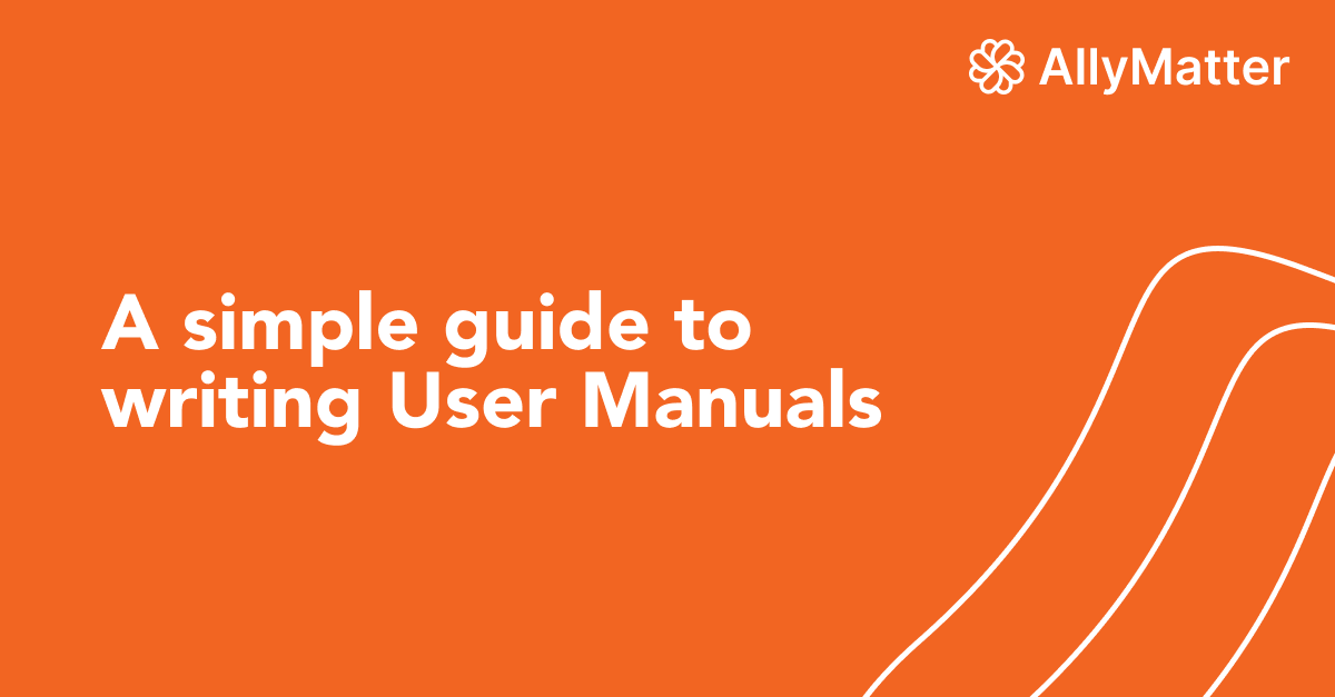 a simple guide to writing user manuals