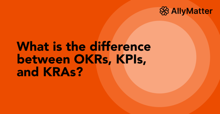 The differences between OKR, KPI and KRAs