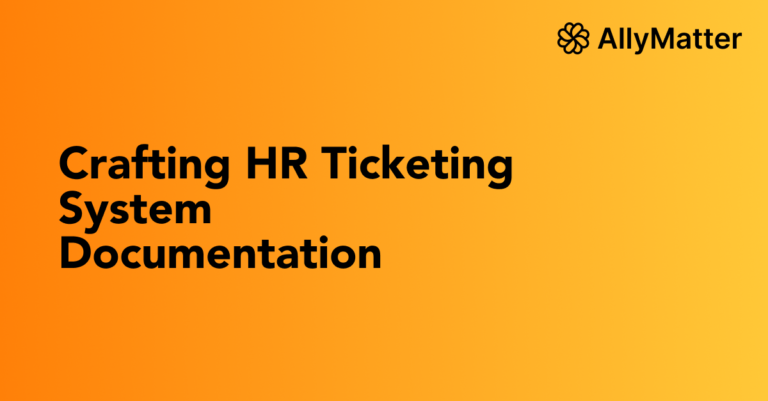 HR ticketing system