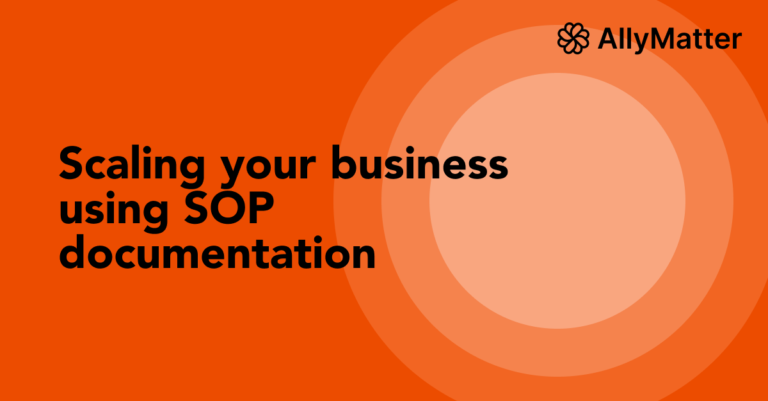 Scaling your business using SOP documentation