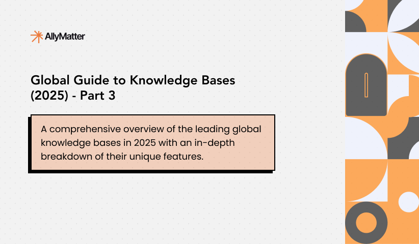 Global Guide to Knowledge Bases (2025) – Part 3