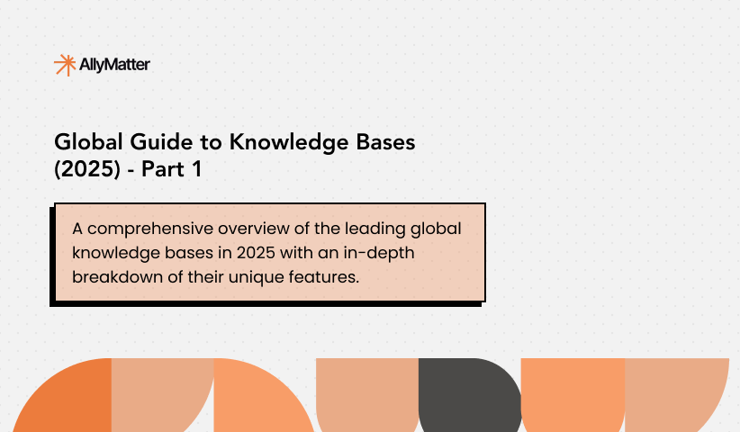 Global Guide to Knowledge Bases (2025) – Part 1