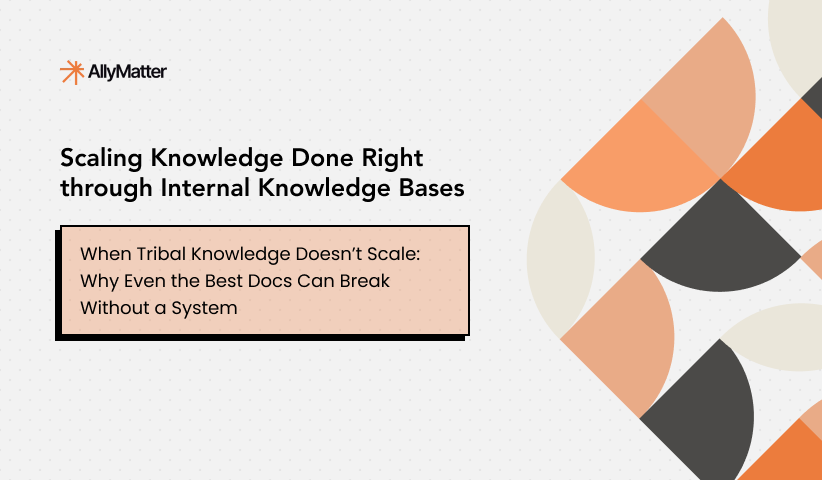 Scaling Knowledge Done Right through Internal Knowledge Bases