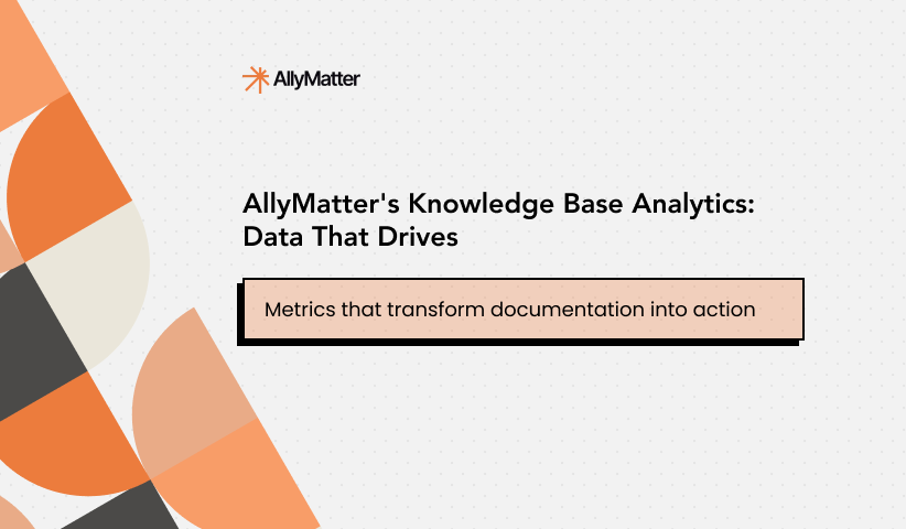 AllyMatter’s Knowledge Base Analytics: Data That Drives Results