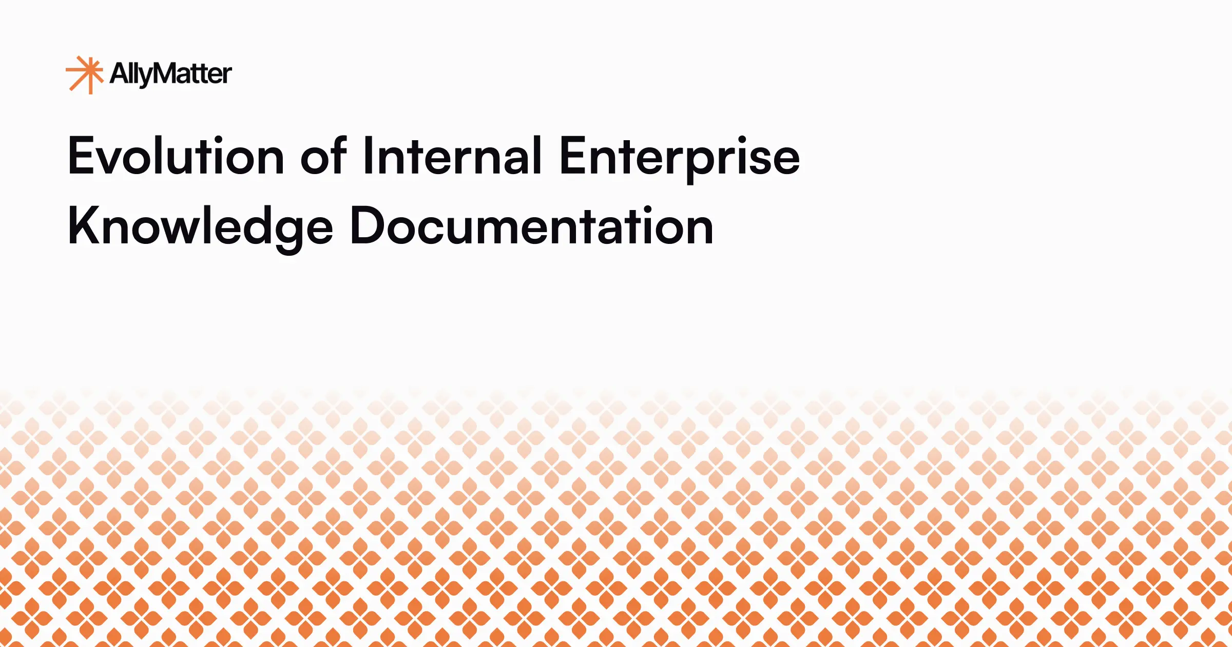 A Brief History of Internal Knowledge Sharing