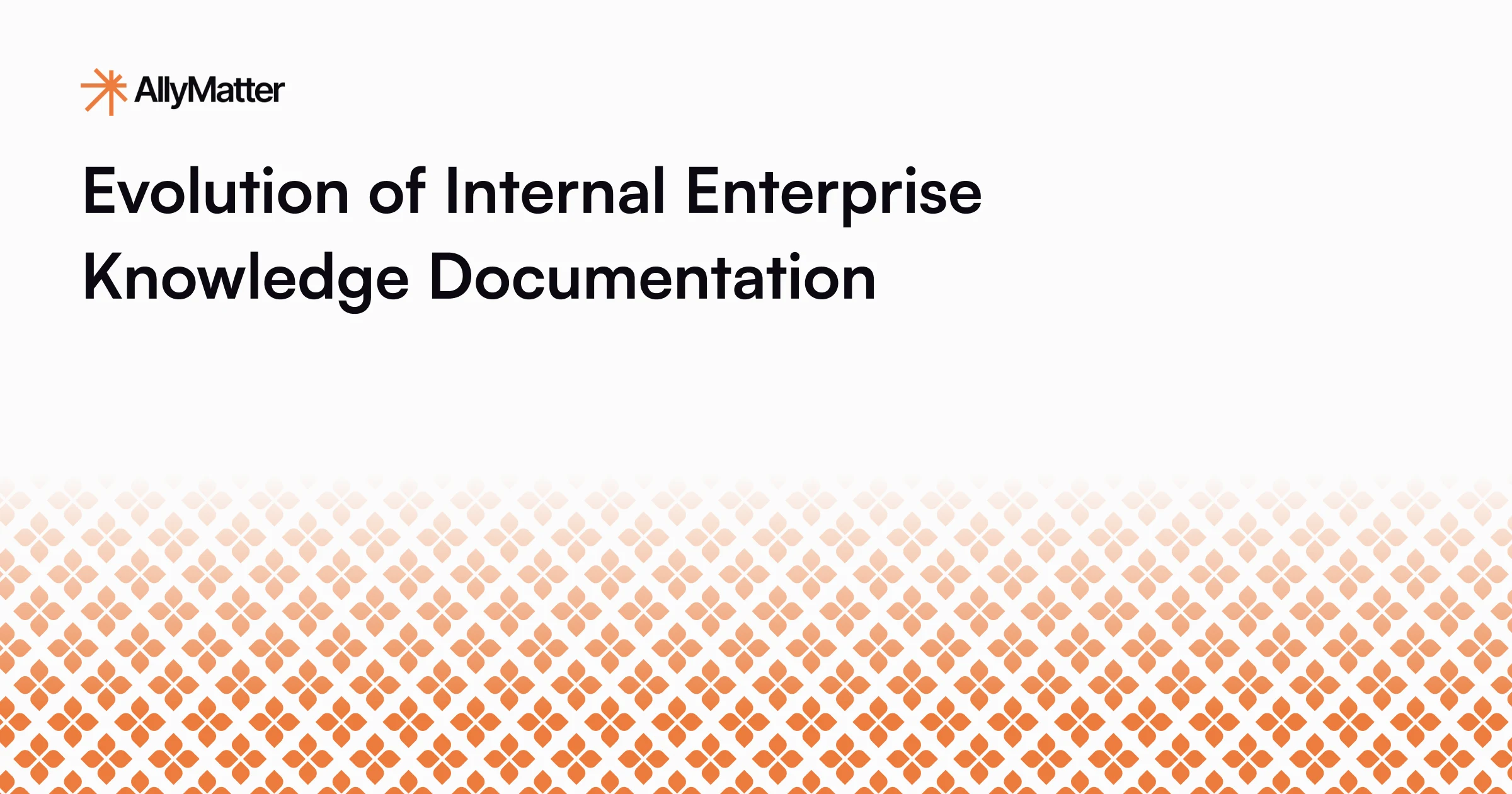A Brief History of Internal Knowledge Sharing